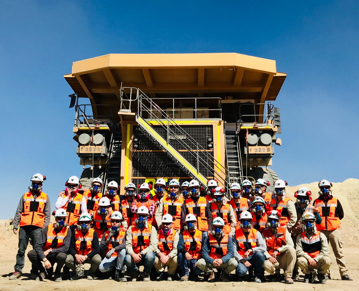 Foto gira alumnos Ing civil